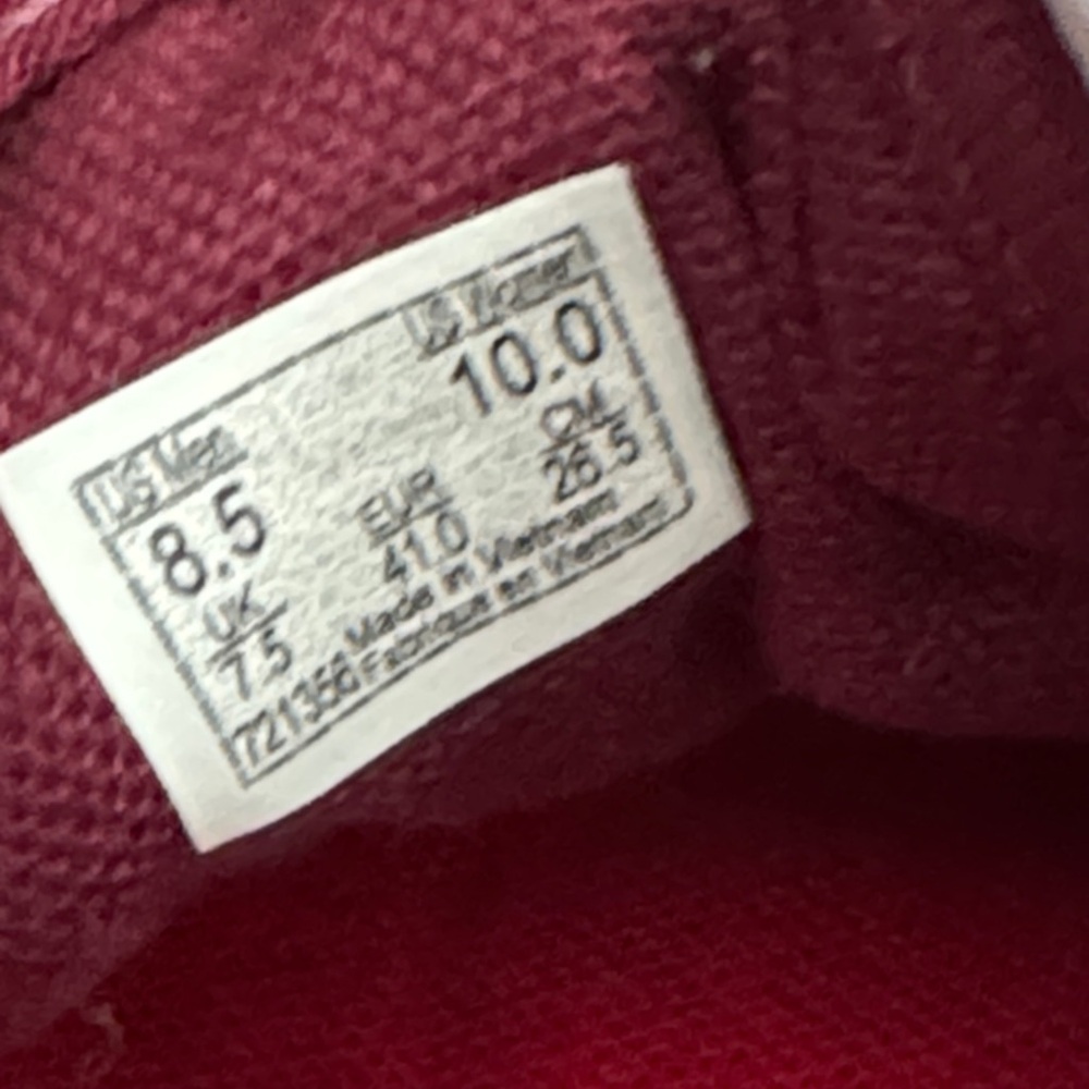 Vans Men’s Old Skool Maroon Red Stripe vanities love hurts special edition - Picture 11 of 11
